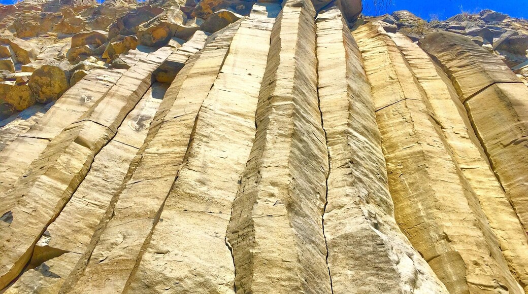 unique place to see these bazalt colums rising from ground towards the sky.