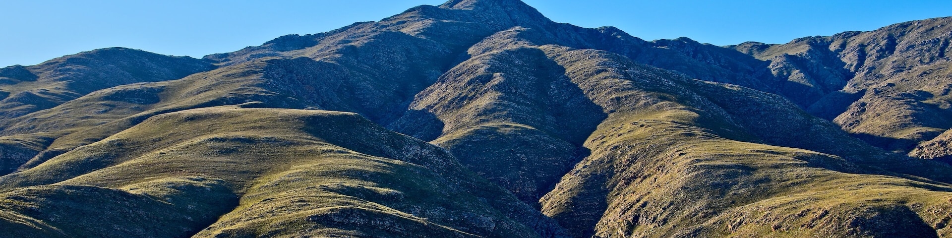 Saptoukop peak in the Kouga mountain range, South Africa.
