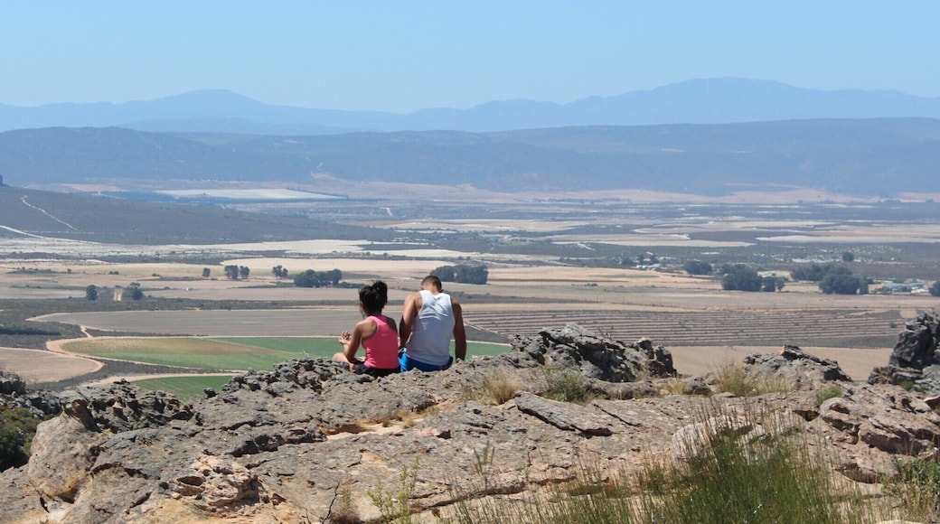 View from on top of the 4x4 route