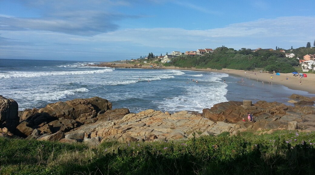 #localgem Ramsgate Beach, Kwazulu Natal South Coast. Short walking trail along the beach, walking distance from the famous Waffle House restaurant. Canoes and peddle boats are for hire for a scenic trip of the lagoon behind the beach. Great fun for the whole family.