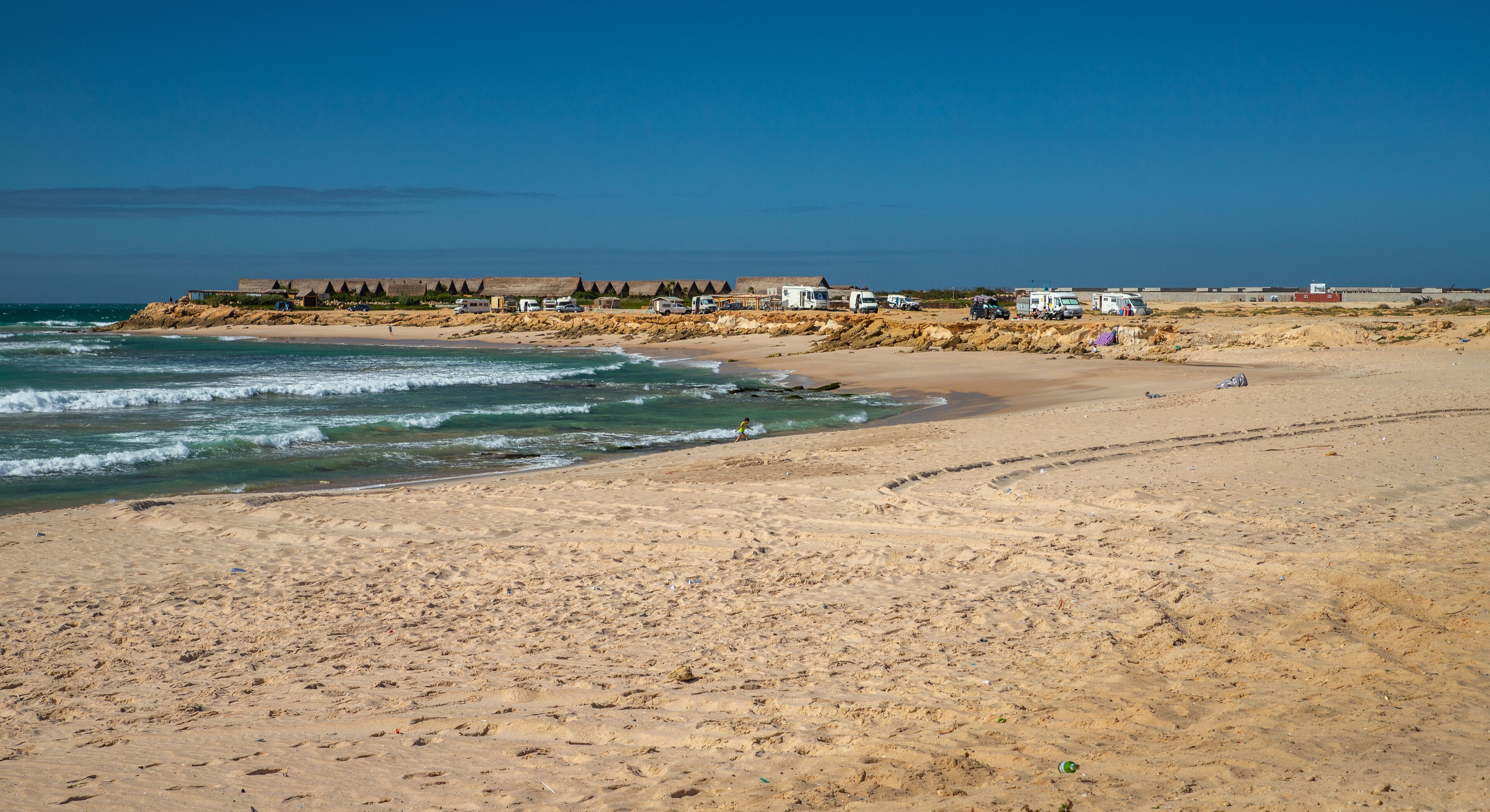 Dakhla beach, Western Sahara, Morocco