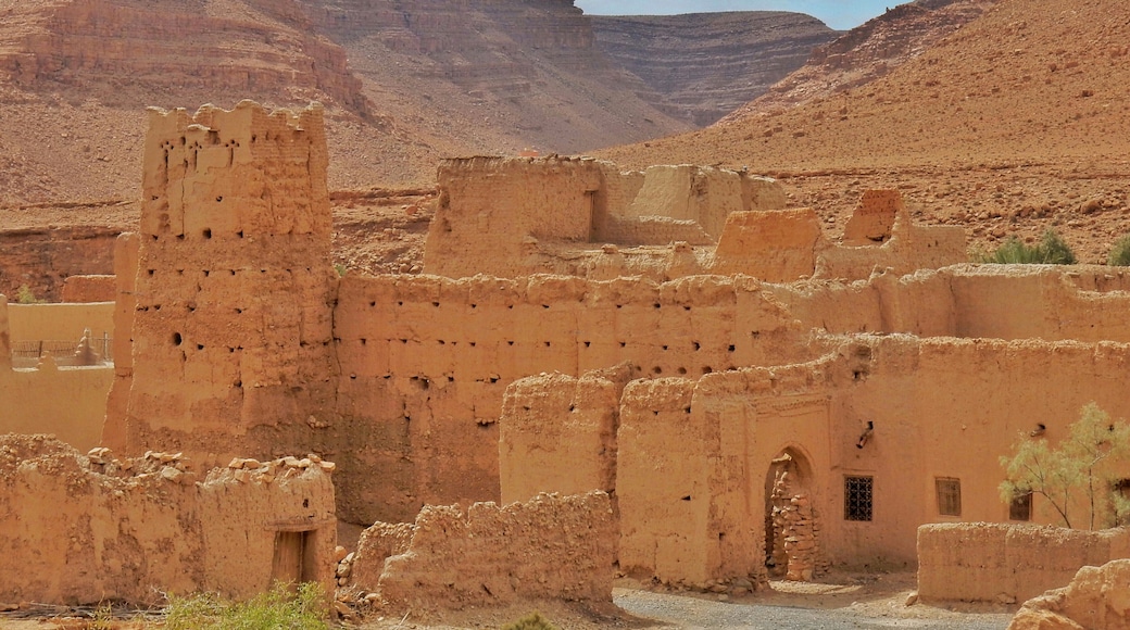 Berber village, Ziz River valley, Morocco