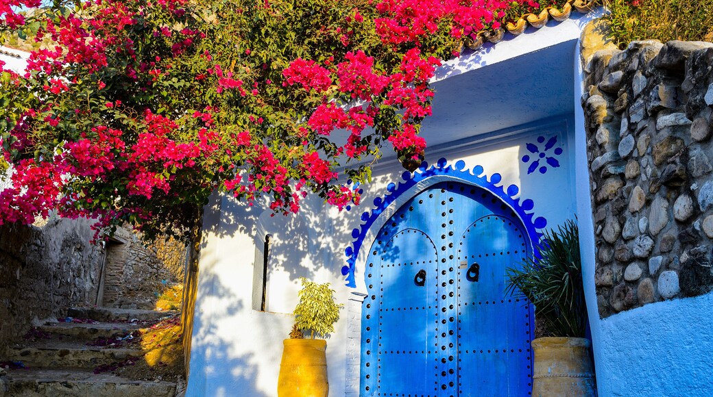 It's Architecture of Chefchaouen, Morocco.