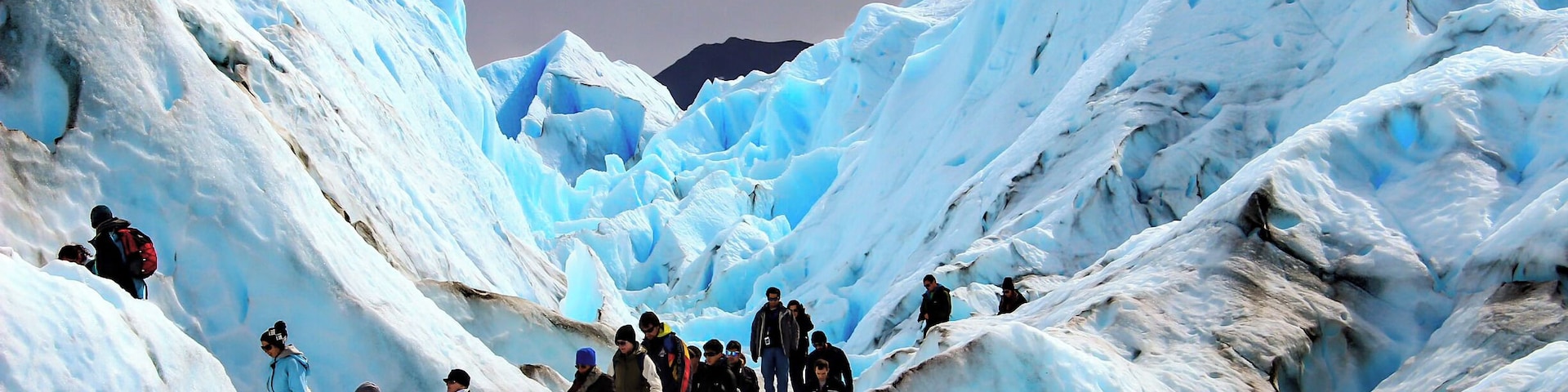 This is glacier hiking at its best. Hiking on a constantly moving glacier of Perito Moreno in Argentinian Patagonia region is an incredible and definitely a cool experience as you will never leave a trace on the trail! 
#Hiking