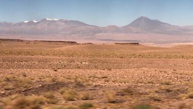 Nice Mountain View from Calama to Atacama desert