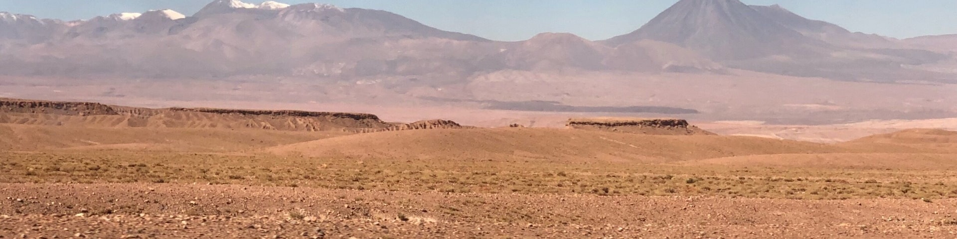 Nice Mountain View from Calama to Atacama desert
