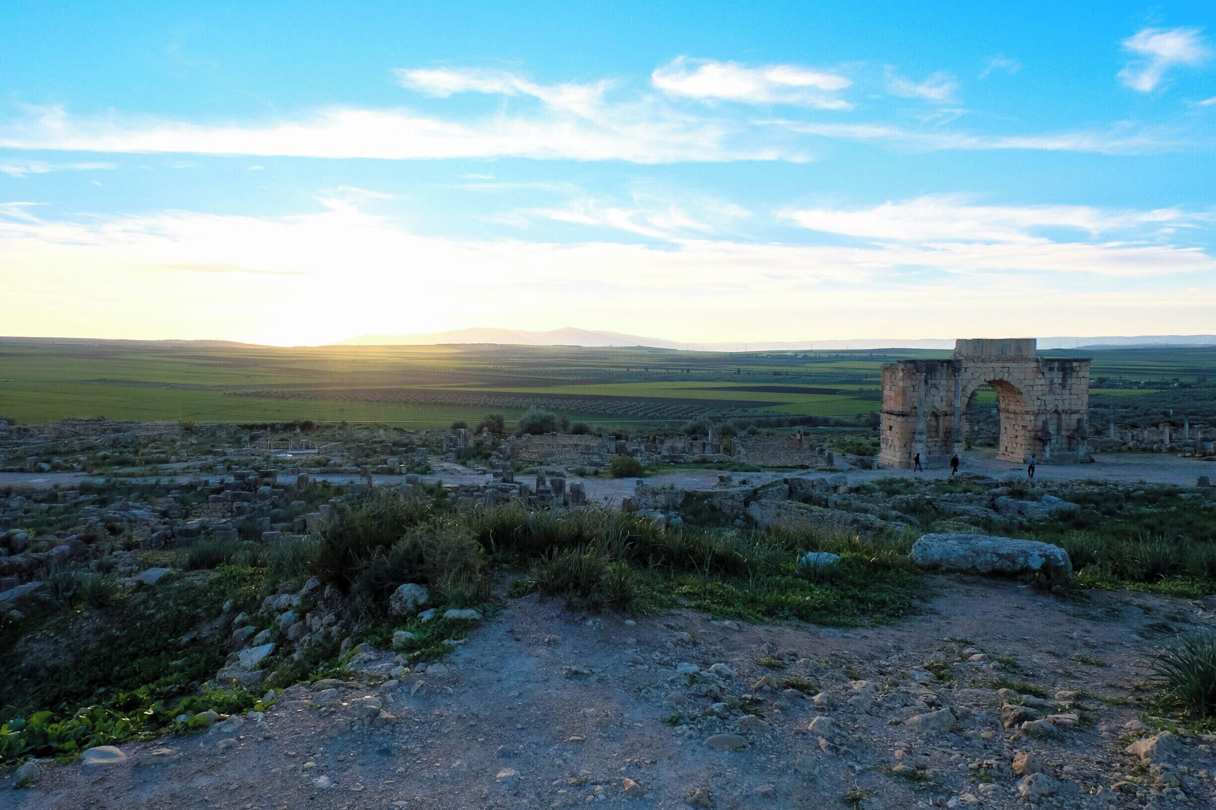 The view is just totally stunning beyond what words can described or the camera can captured. #Volubilis #Morocco