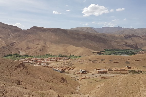 A winding mountain road leads up and up until you reach this view of the valley below, another surreal spot in this breathtaking region.
#breathtaking #morocco #incredibleplaces