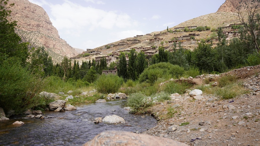 The passage berbere of Taghia Zawiyat Ahansal in Morocco