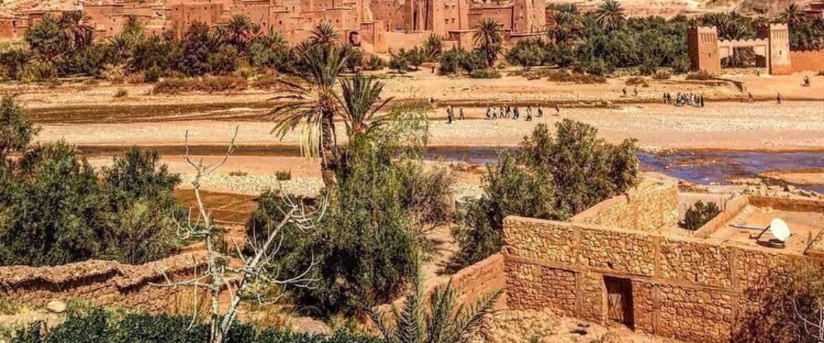 Trekking from Marrakech to the Sahara desert. #berbervillage #stunningstructures #unesco