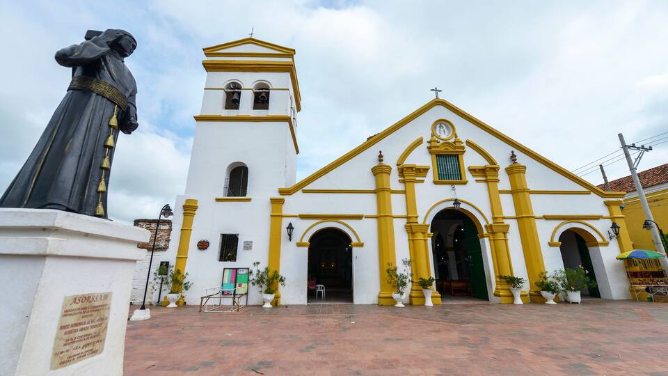 Santo Domingo Church in Mompox, Colombia.