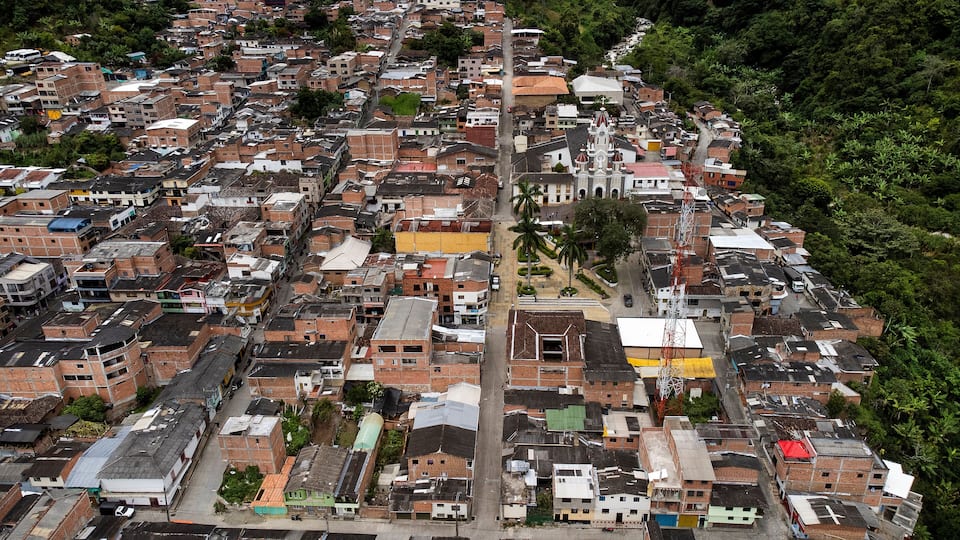 San Andres de Cuerquia, Antioquia - Colombia. August 31, 2025. It is a mountainous municipality located in the central Andes mountain range.