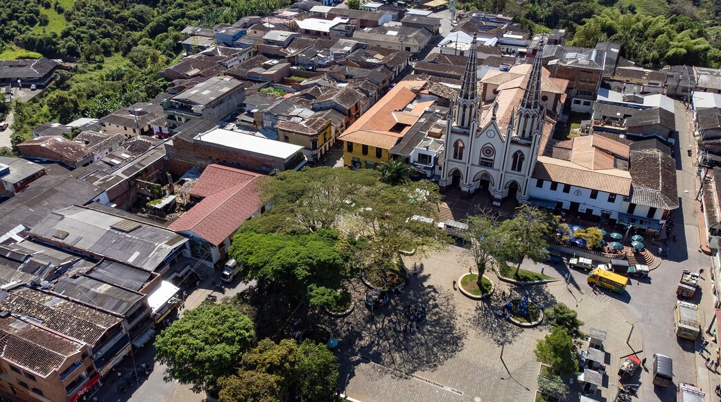 Frontino, Antioquia - Colombia. January 19, 2025. It is a mountainous municipality located in the Western Andes mountain range.
