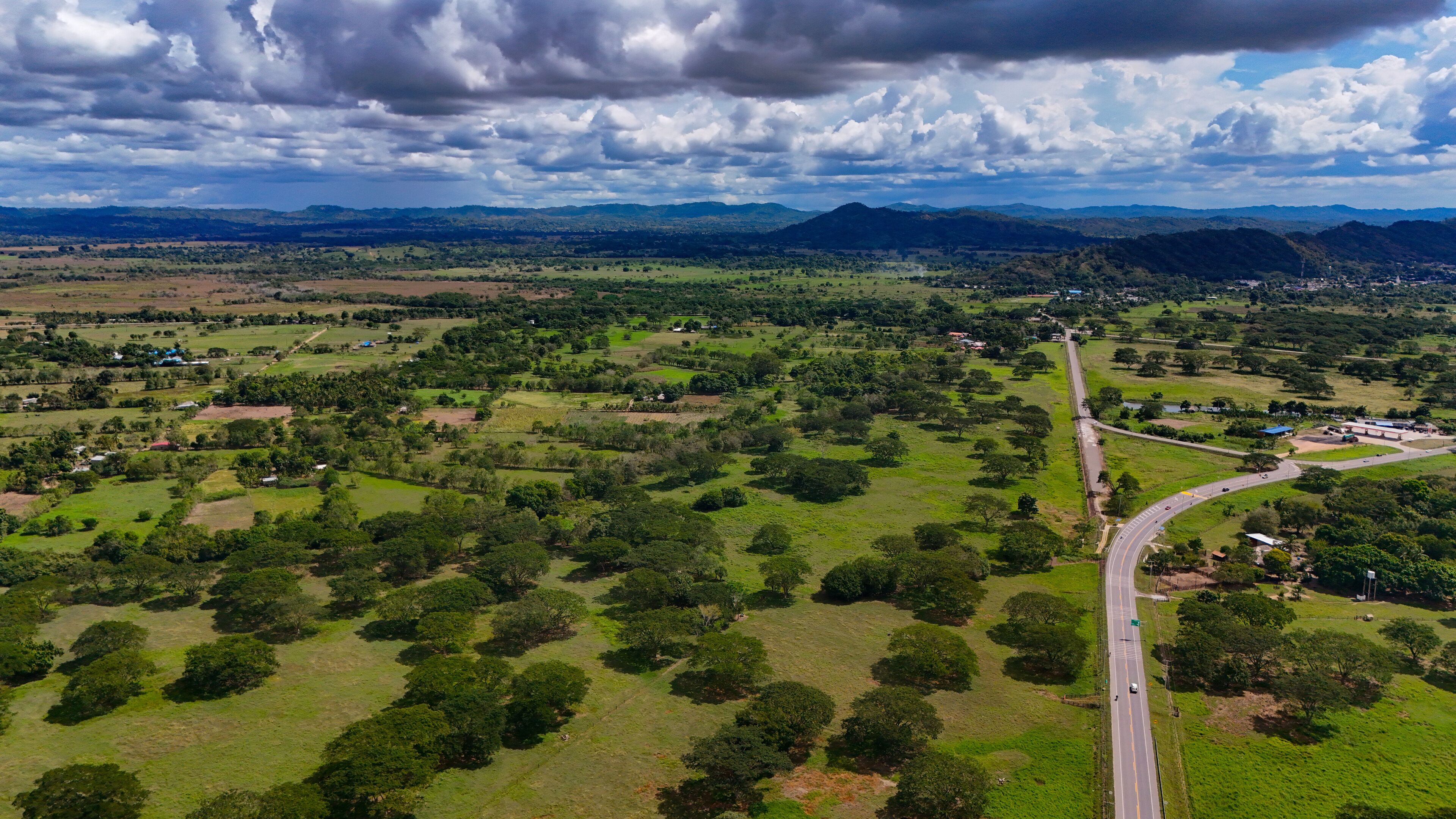 Foto que muestra las planicies y fincas de ganado que caracterizan el departamento de Córdoba en Colombia