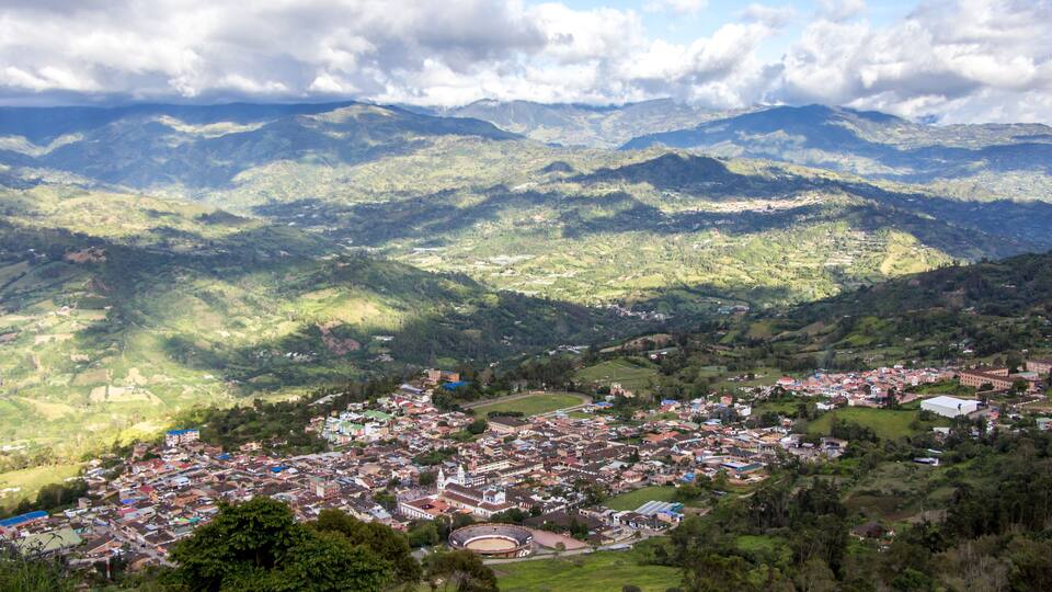 vista municipio Choachí, Cundinamarca