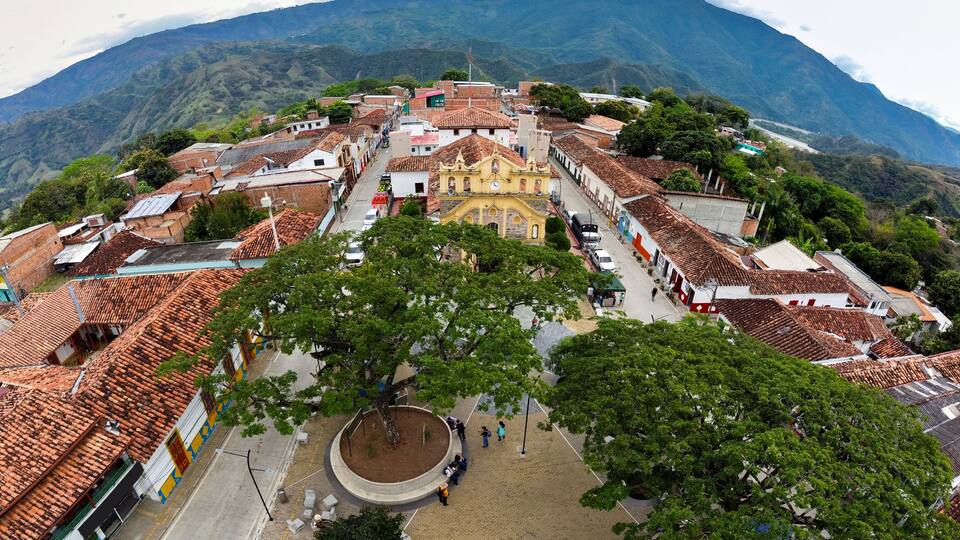 Anza, Antioquia - Colombia. January 25, 2026. Municipality located in the western region of the department.