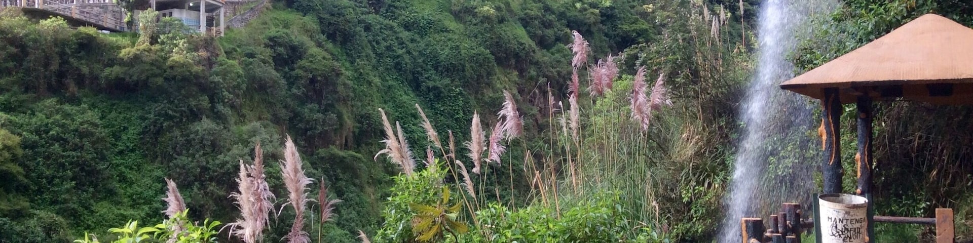 The path to the waterfall