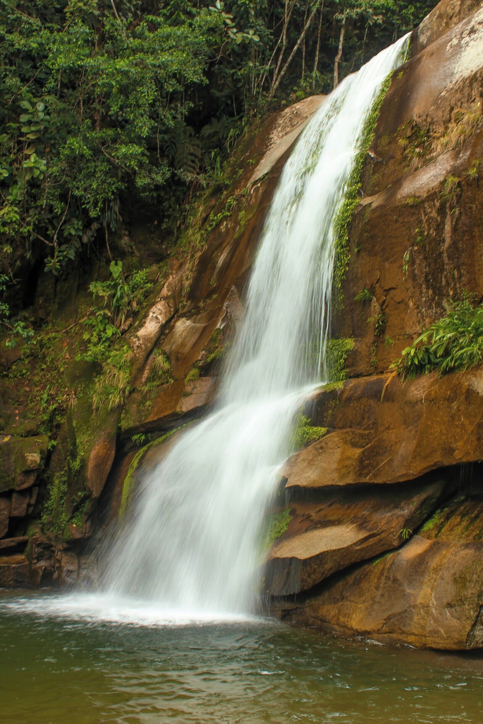 La Cascada... really high of a mountain it's the perfect place to swim with an amazing view (see the view in my profile) 
#roadtrip