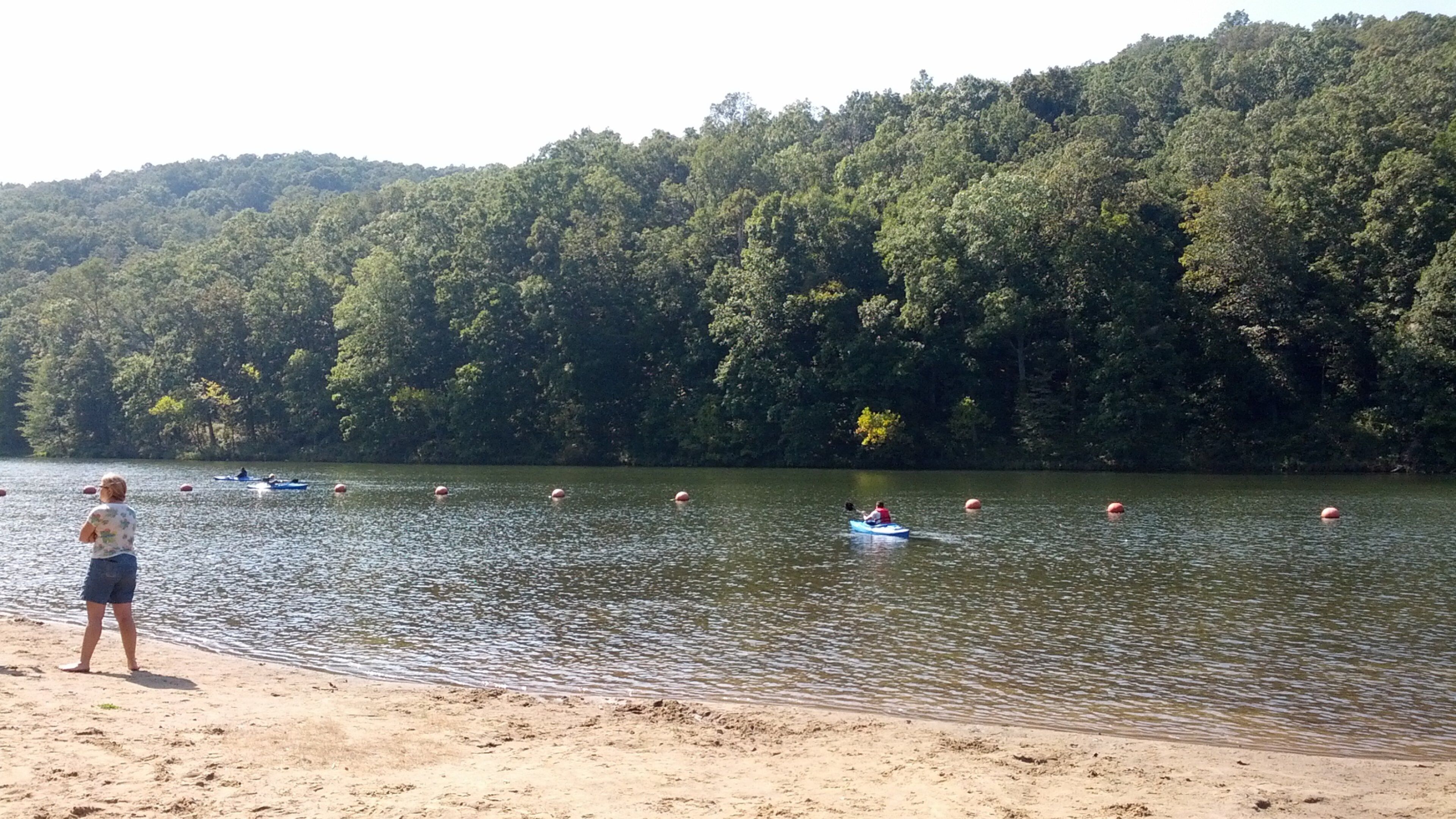Shawnee National Forest which includes kayaking or canoeing and a lake or waterhole