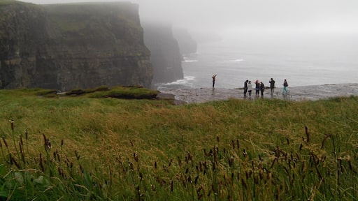 A place in Irland that you have to see, even in the windy and cloudy days like this. It's awesome! It's the location of films like Harry Potter because it seems a bit gloomy...