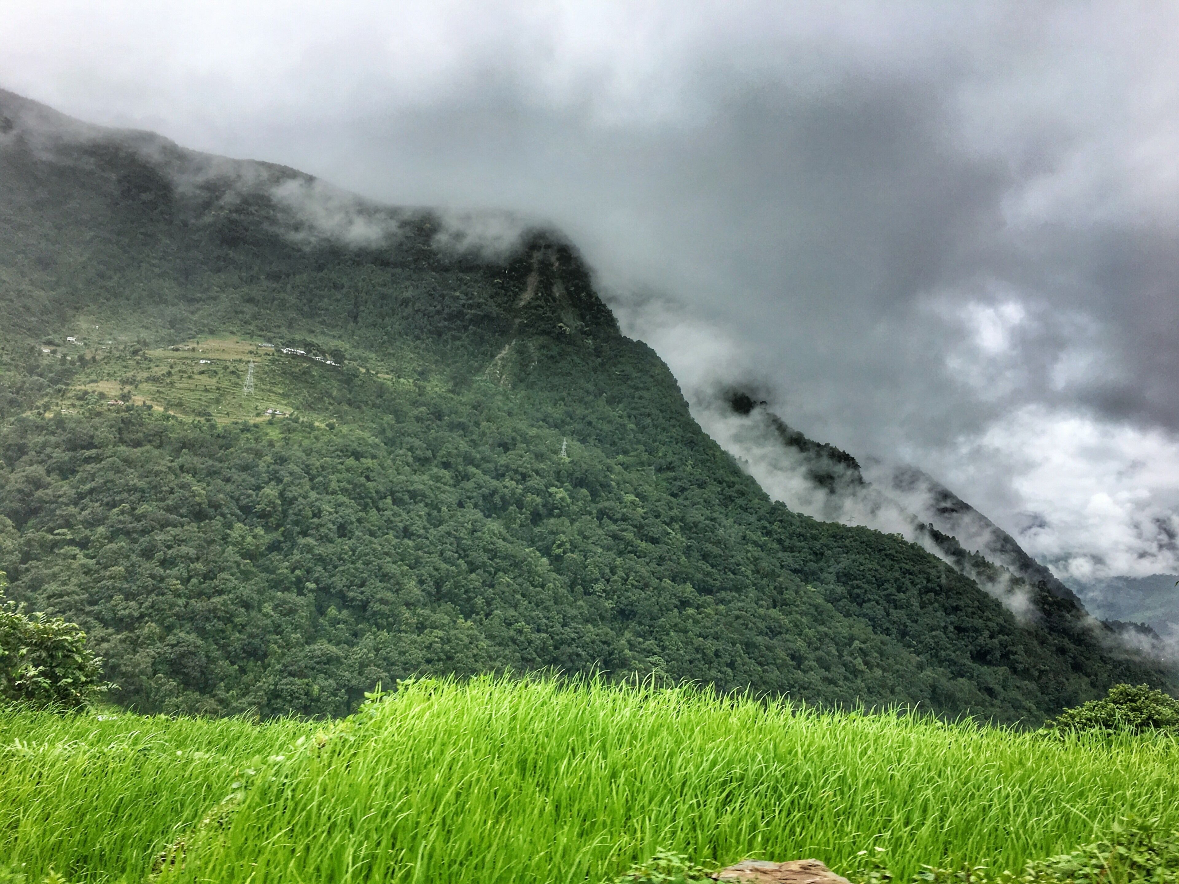 Ghandruk foggy morning, Nepal well prepared ourselves for a great hike n to be greeted with such an amazing sights even though we faced with rain n misty road ahead #Nepal #landscape #travel #nature #nationalpark #hiking