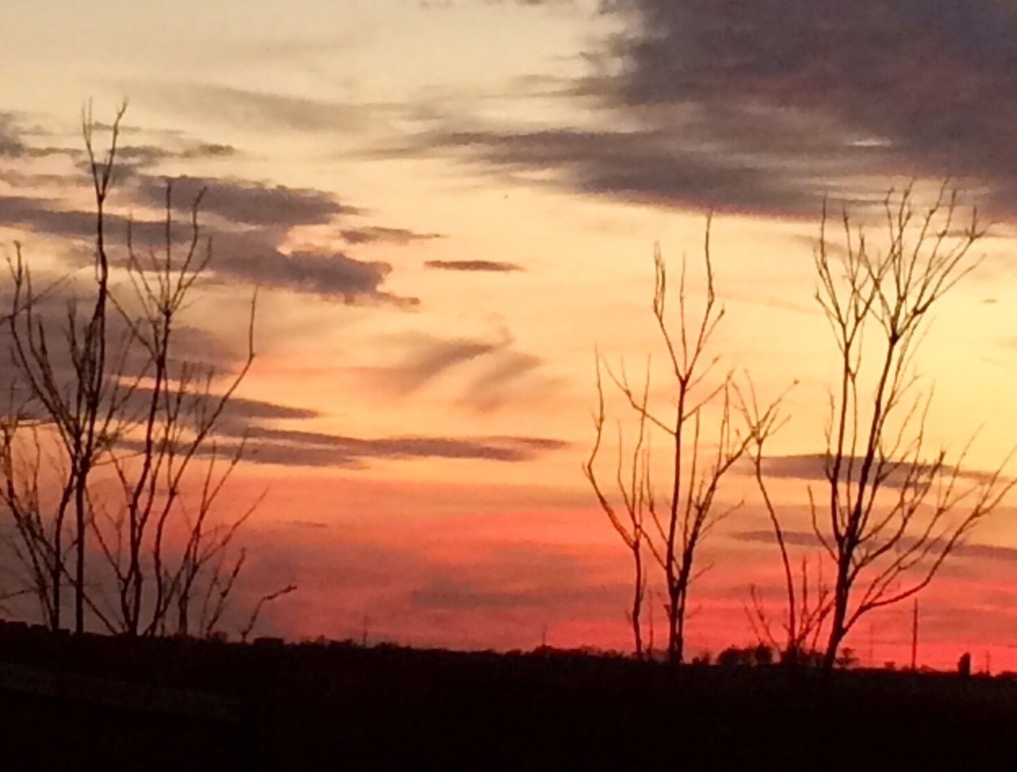 Texas sunset. Can't bear this!