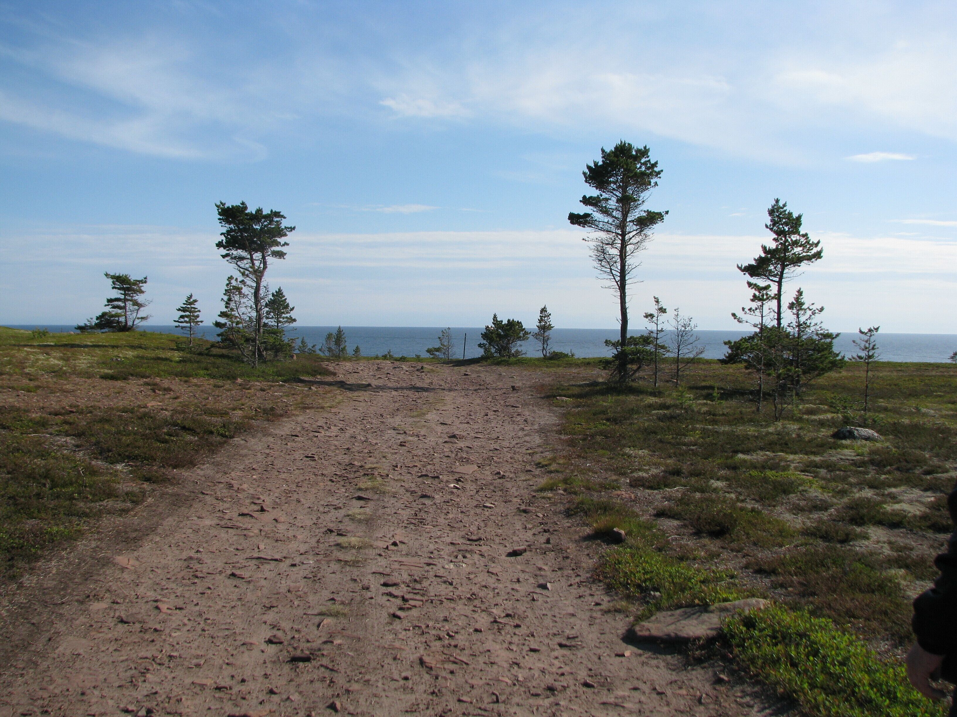 Tersky coast of the White Sea. Cape Ship