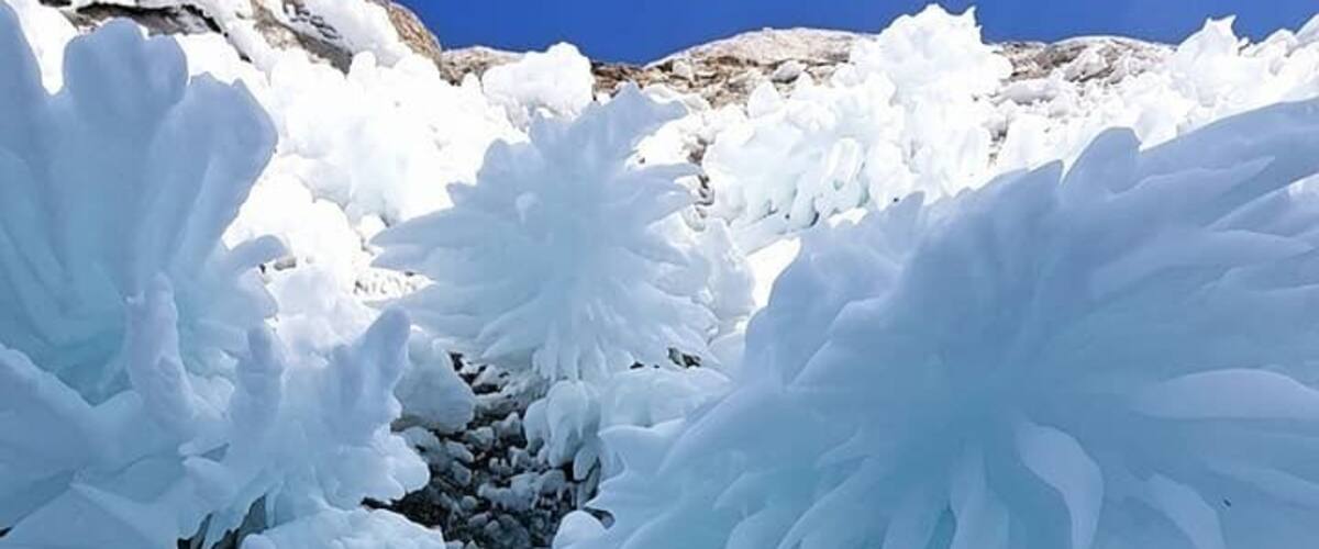 Lake Baikal during winter