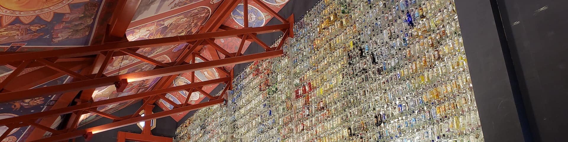 Hidden gem right off the Svir River in Russia. This vodka museum has a beautiful display of about 2,600 bottles from around the world. Given the contents, I'm shocked the employees were able to organize them so well! #LifeAtExpedia