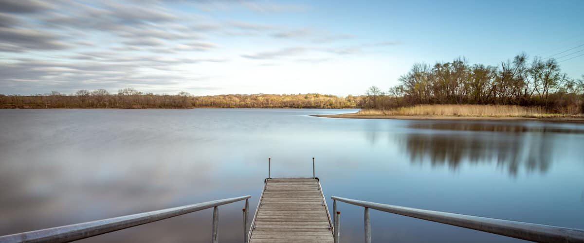 Iowa West Des Moines Raccoon River  Lake State Park
