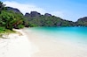Loh Lana bay on Koh Phi Phi Don, Thailand; Shutterstock ID 1026224209; Purchase Order: SP-2451; Order Number: Image Research - Ko Phi Phi 2020; Client/Licensee: Hotels.com - Lee Ban Twan; Job: Hotels.
