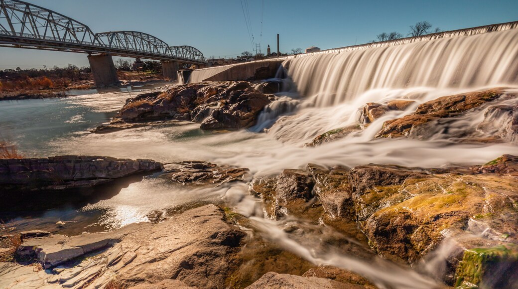 Llano river dam at Badu park Texas