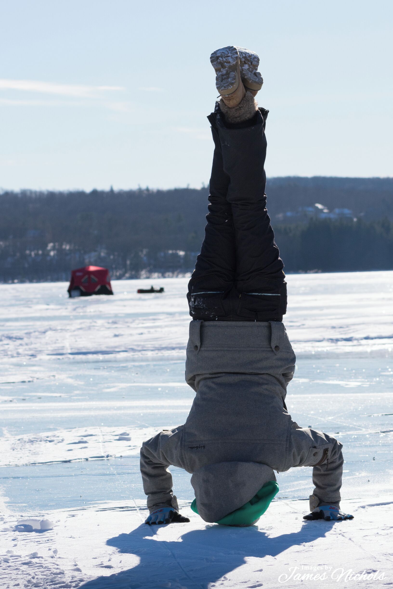 Deep Creek lake is fun for every season. Ice fishing, snowmobiling, ect.
