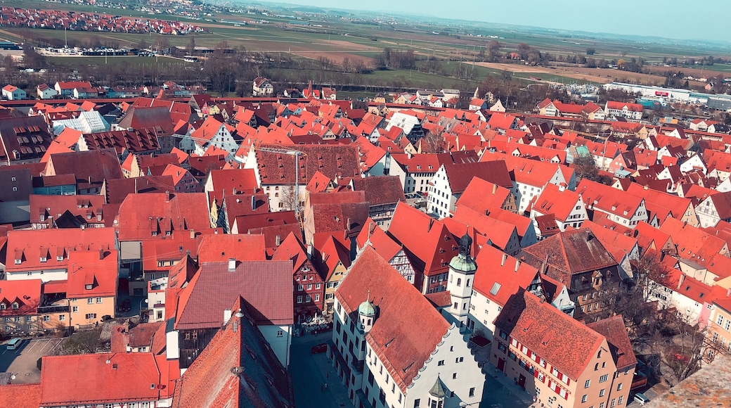 Red roofs everywhere 🏠 #nördlingen #germany #deutschland #travel #trip #nice #red #roofs #house #houses #housing