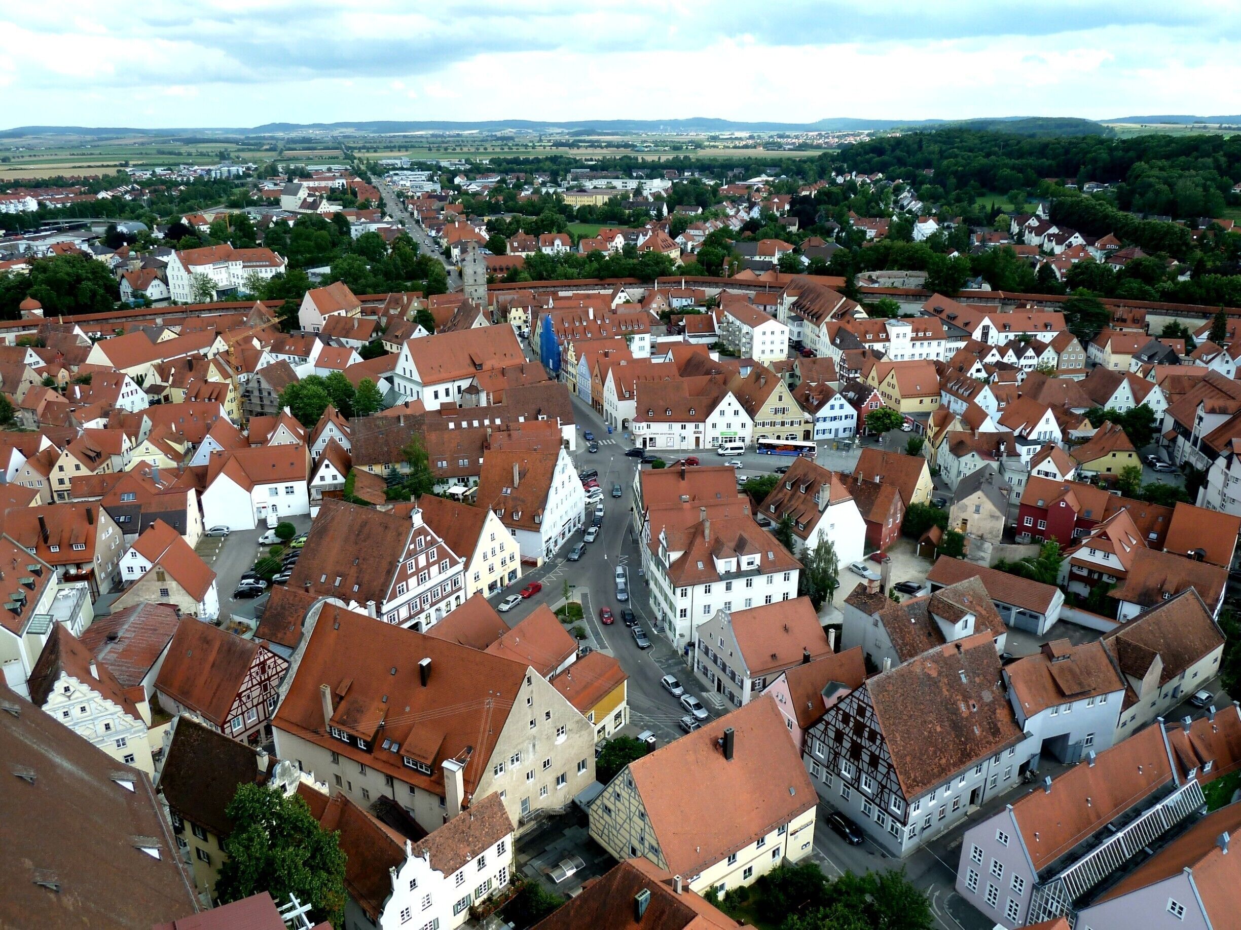 One of the walled cities I visited while I was in Germany! 