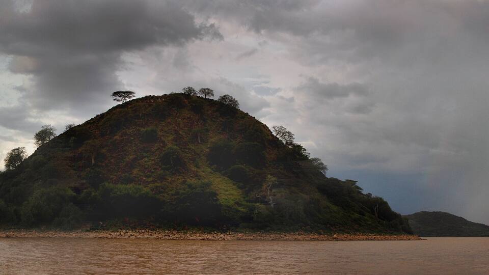 Rainbow at Baringo Lake