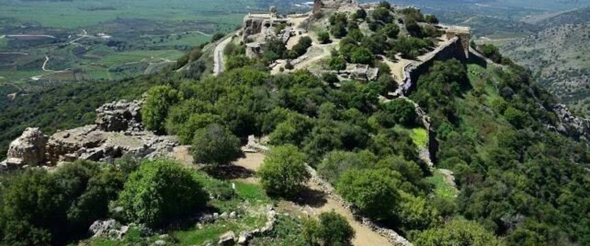 What a beautiful view on a beautiful day. Nimrod’s Castle, Israel