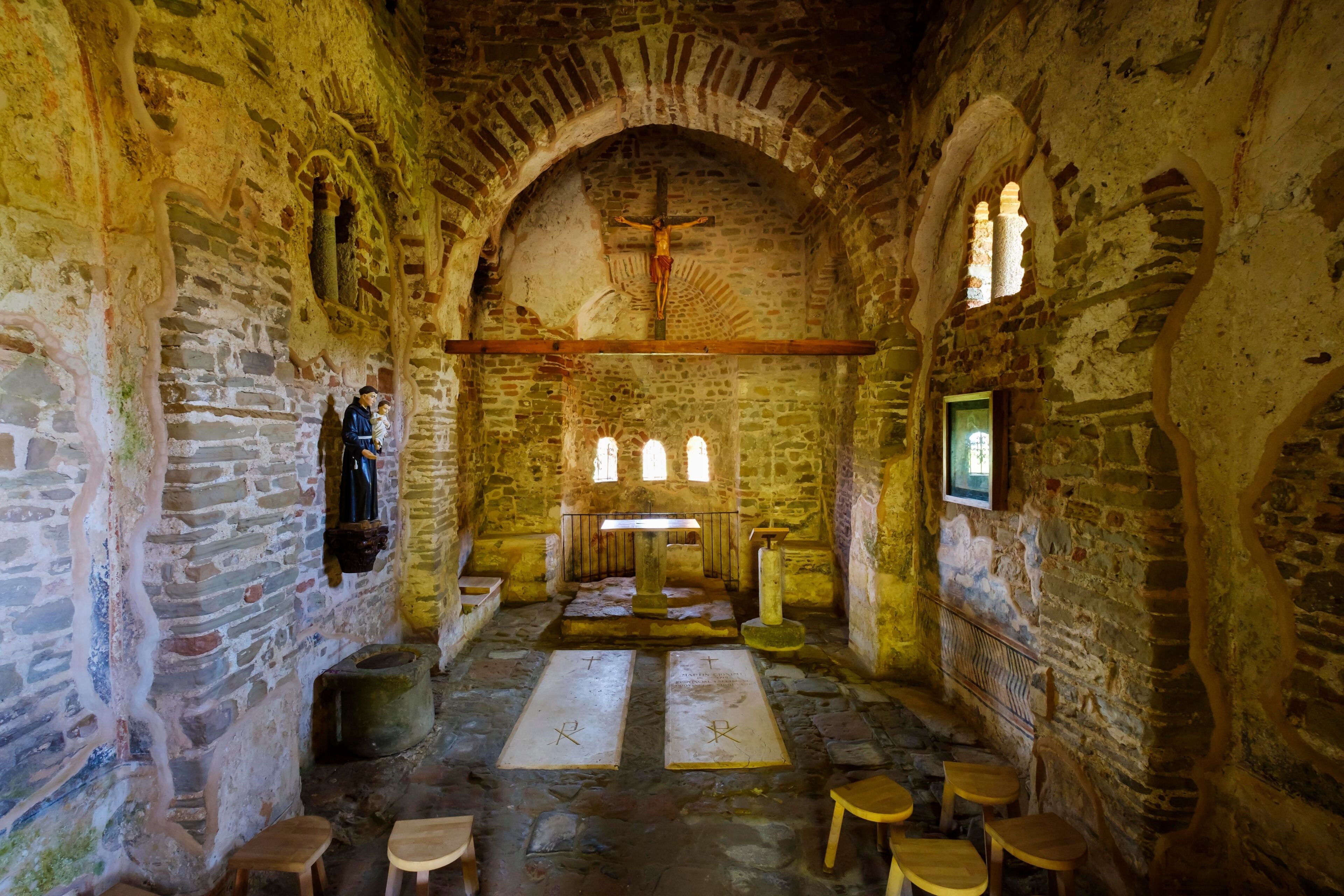 St. Antony's Church, Shen Antoni, Cape Rodon, Kepi i Rodonit, Ishem Municipality, Durres County, Durres County, Albania, Europe