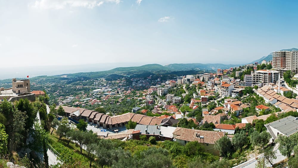 Kruje a town and a municipality in north central Albania. Located between Mount Krujë and the Ishëm River, the city is only 20 km north from the capital of Albania, Tirana. August 2016