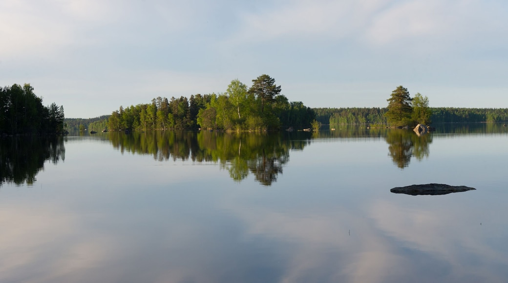 Cloud reflections panorama