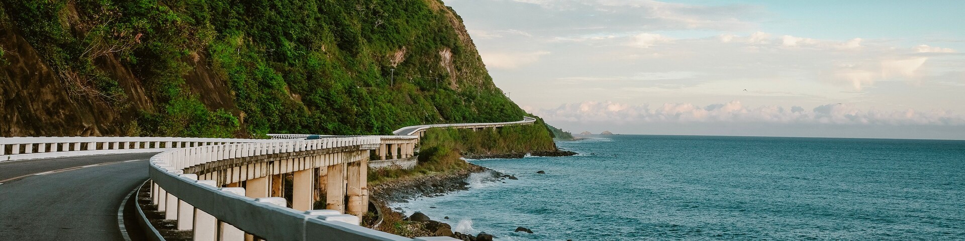 Patapat Viaduct in Ilocos Norte, Philippies