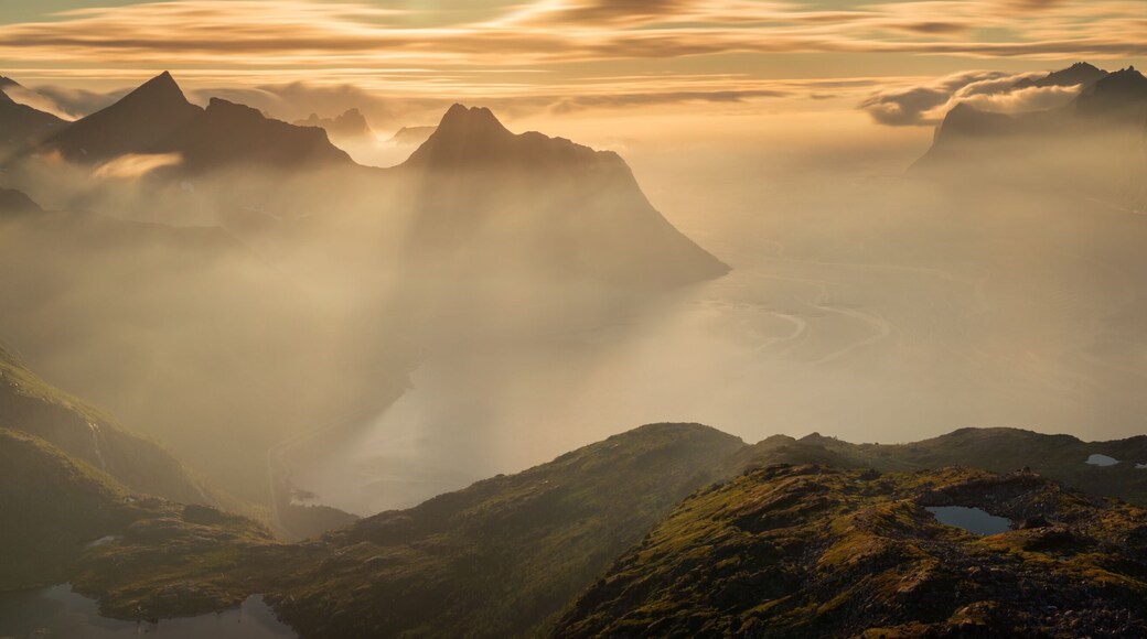 Mefjorden in sunset
