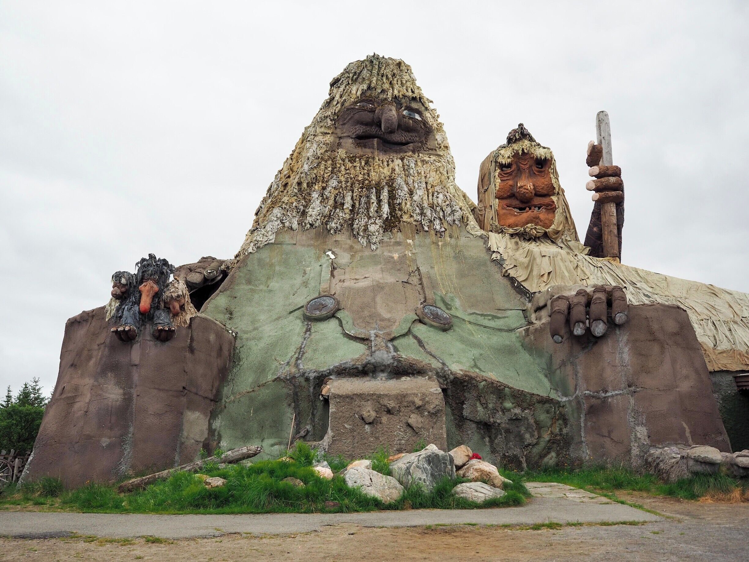 Looking for a funky roadside attraction in Northern Norway? Look no further than the Senja Troll, recognized by Guinness World Records as the largest troll in the world. It was built by Leif Rubach, and is at the center of a small troll-themed adventure park.