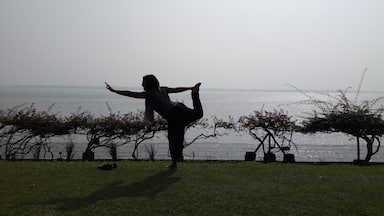 Morning bliss is when you walk on the shiny morning dew felt grass . Nature makes u feel the best .
#park photo challenge
#travelwithvagabong #gangariver #westbengal