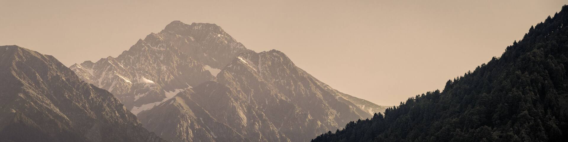 sunrise in the Himalayas