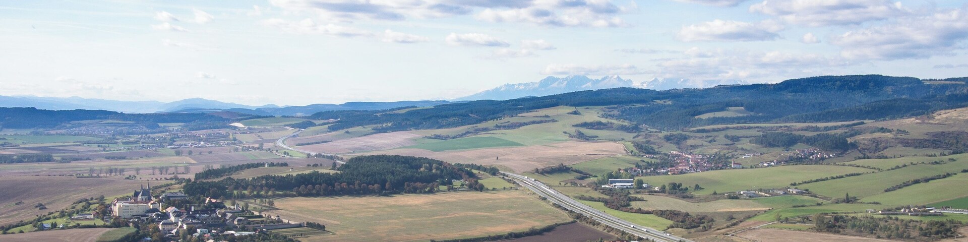 Spisske Podhradie looks amazing from up above!. And on a good day, you can see High Tatras from Spis Castle.