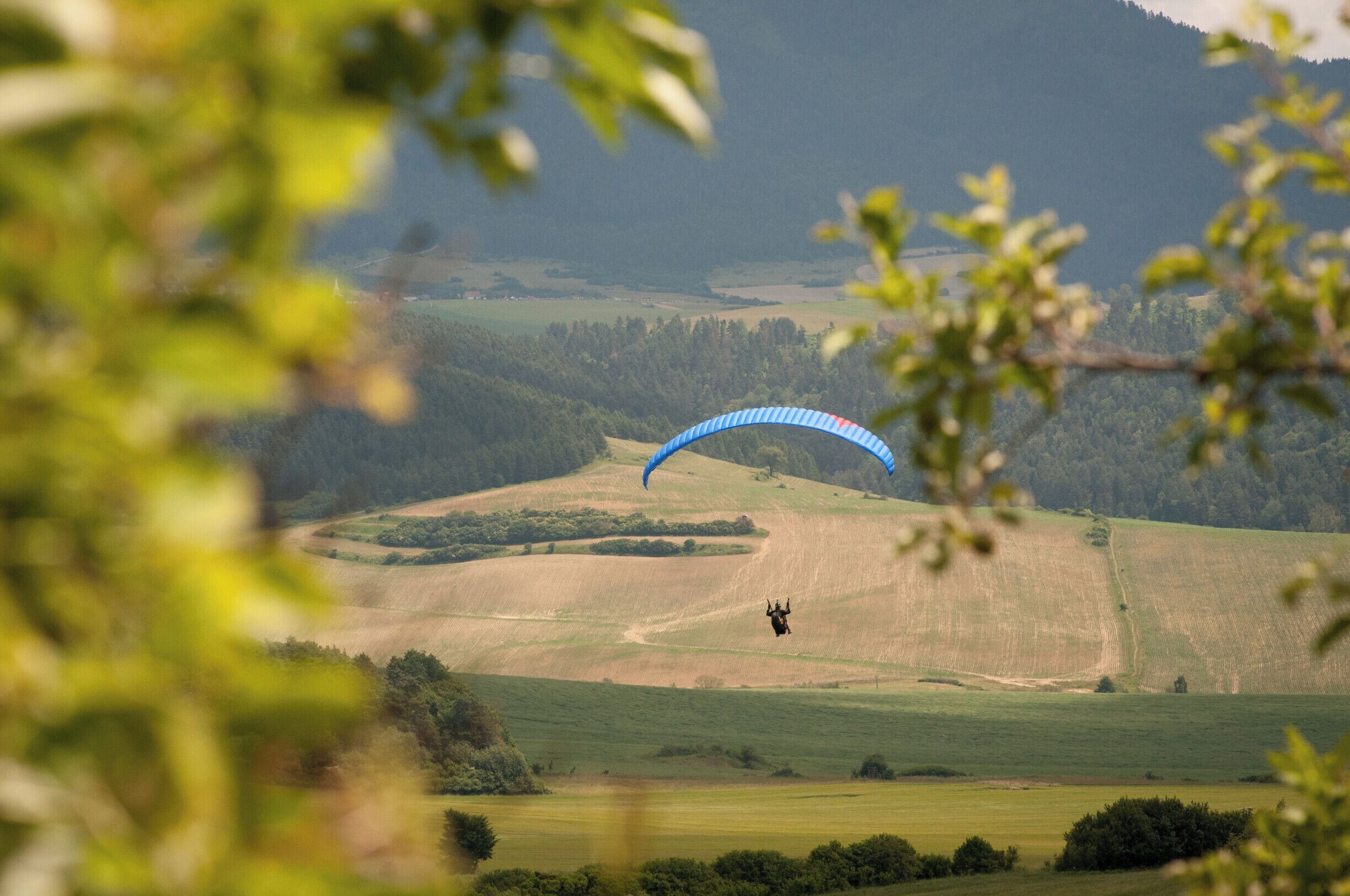 Great paragliding spot and definitely an interesting mix of extreme and history. 