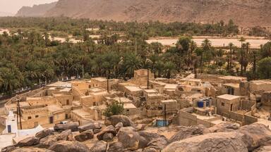 Old Djanet town, oasis town in the south of Algeria.