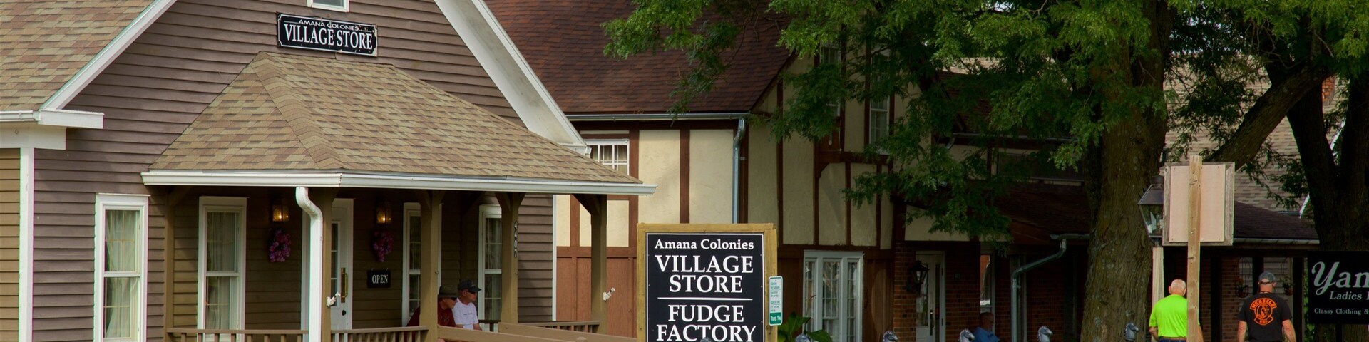 Cedar Rapids - Iowa City featuring a house and signage