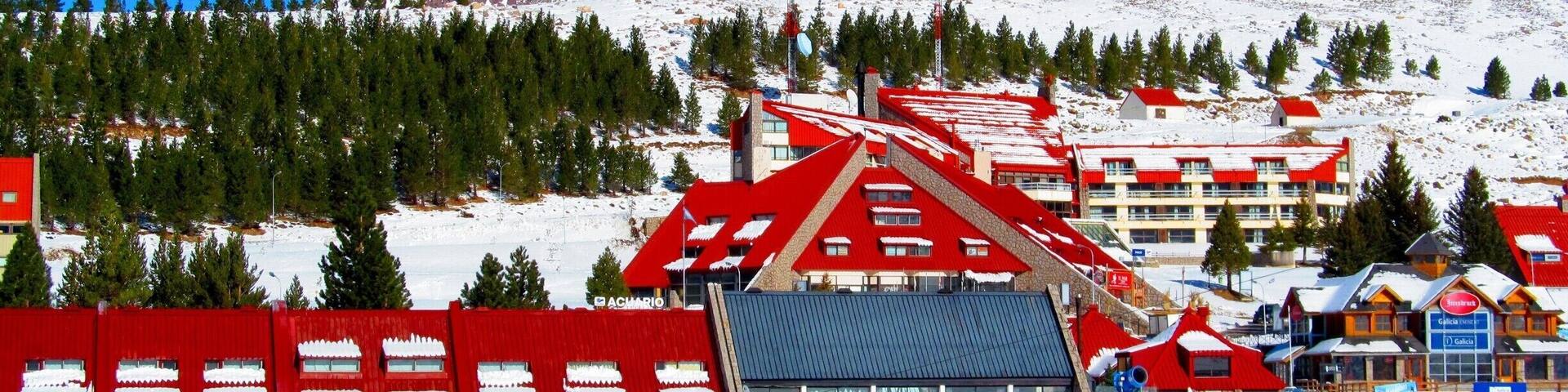 Amazing and expensive hotels in this ski center.